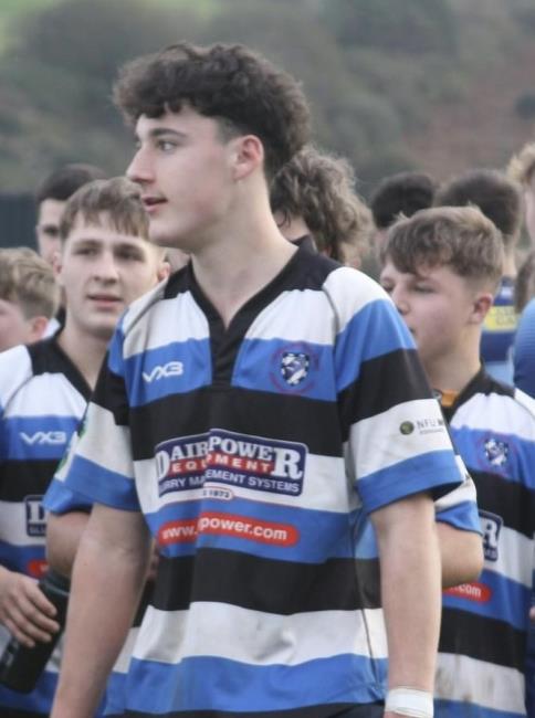 Taine Williams - scored a try for Fishguard